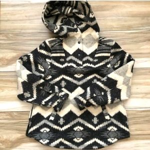 AE Woolrich Pop Over Hoodie NWT